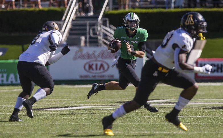 Knox, Wells help Marshall beat No. 23 Appalachian State 17-7