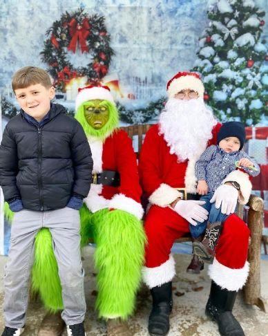 The Grinch and Santa Claus Visit Summers County