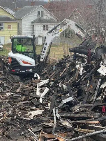 Hinton Public Works Continues Dilapidated Building Work