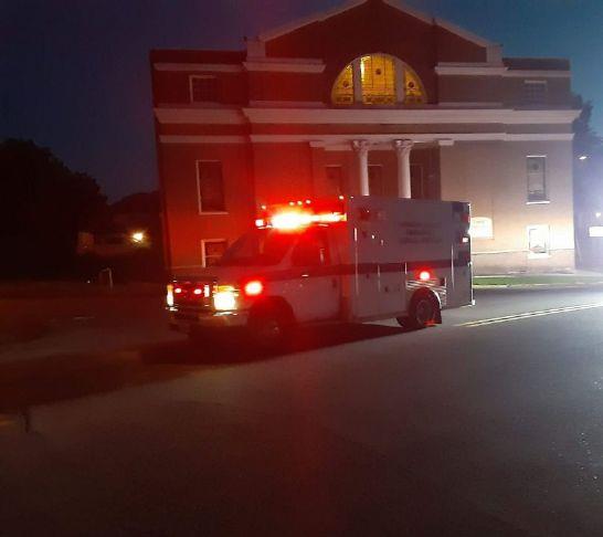 Summers County First Responders Hold Parade of Lights