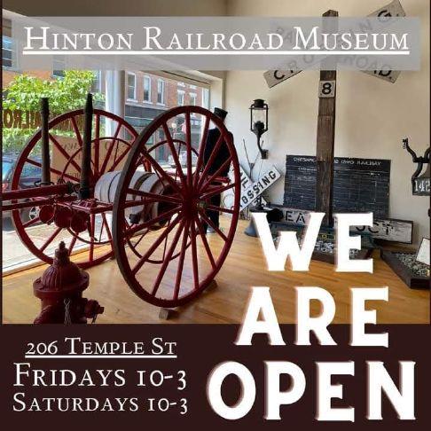 Hinton Railroad Museum Open, Looking to Fill AmeriCorps Position