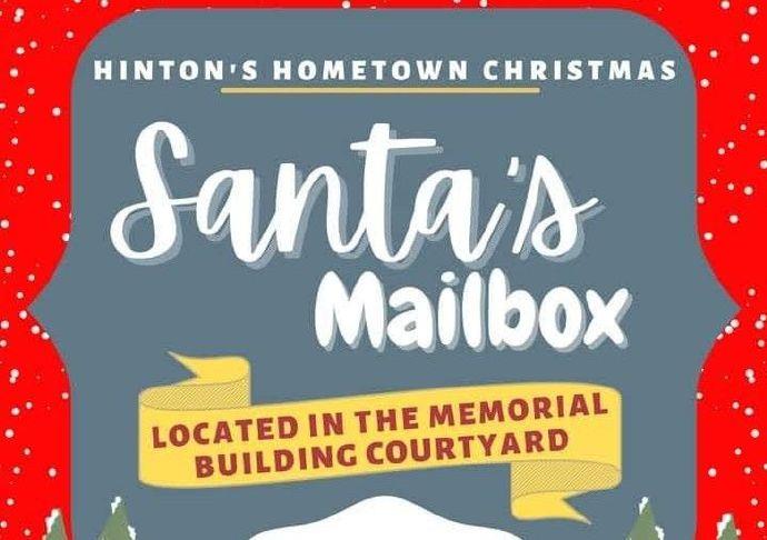 Santa's Mailbox Pops Up In Hinton