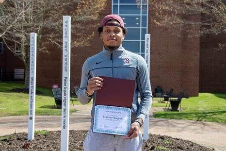 Sophomore receives George Floyd Memorial Scholarship