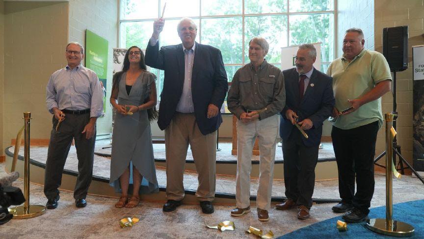 Gov. Justice celebrates opening of WVDNR's Claudia L. Workman Wildlife Education Center