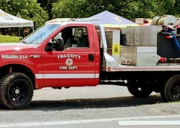 Talcott Fire Department brush truck