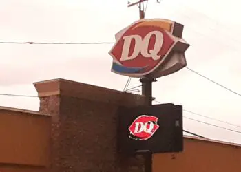 DQ sign at Hinton Dairy Queen