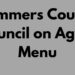 SCCOA menu