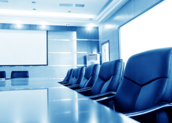 Conference room tables and chairs