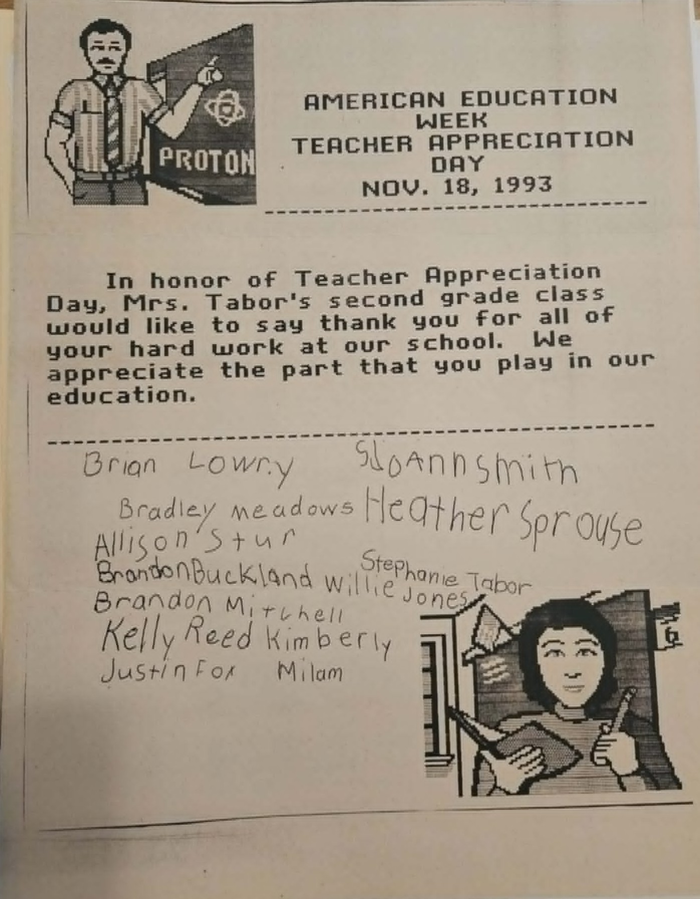 A Tribute to a Great Teacher, Patricia Mick - The Hinton News