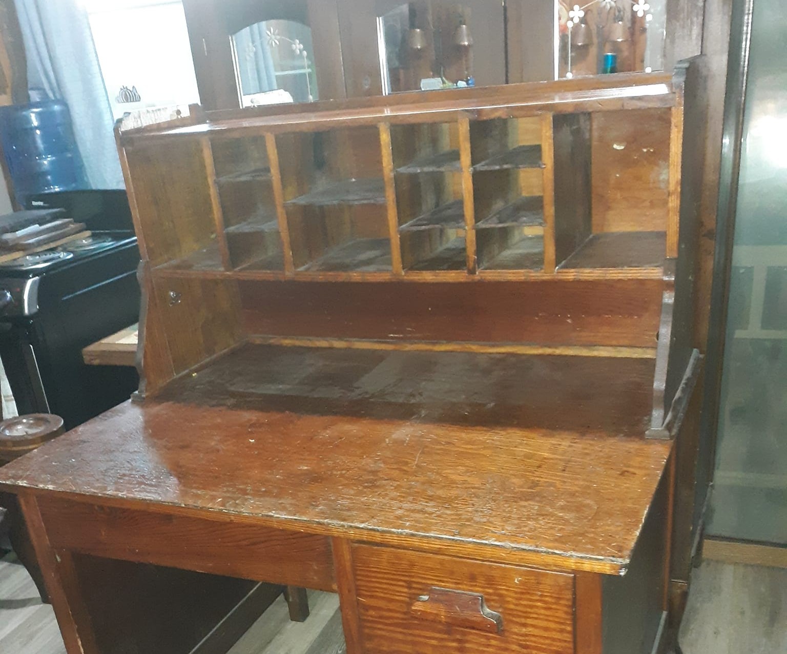 Desk designed by L.W. in 1938