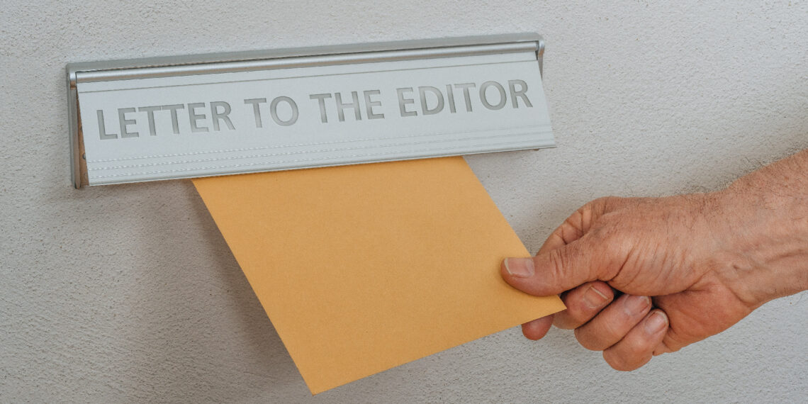 Letter to the editor