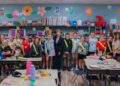 Secretary McMahon visits Fifth-Grade Students at Village of Barboursville Elementary School.