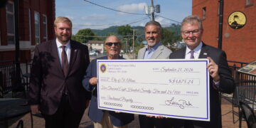 St. Albans Check Presentation