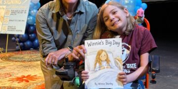 U.S. Senator Shelley Moore Capito (R-W.Va.) attends the book signing of “Winnie’s Big Day” at Fairmont State University in Fairmont, W.Va. on Wednesday, September, 9, 2026.