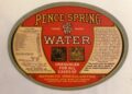 1910s water bottle label