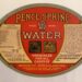 1910s water bottle label