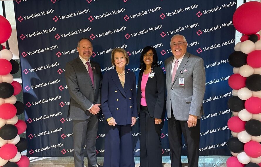 U.S. Senator Shelley Moore Capito visits Mon Health Medical Center in Morgantown, W.Va. on Thursday, October 15, 2026.