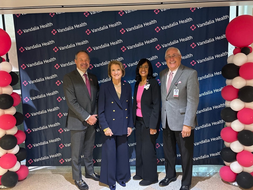 U.S. Senator Shelley Moore Capito visits Mon Health Medical Center in Morgantown, W.Va. on Thursday, October 15, 2026.